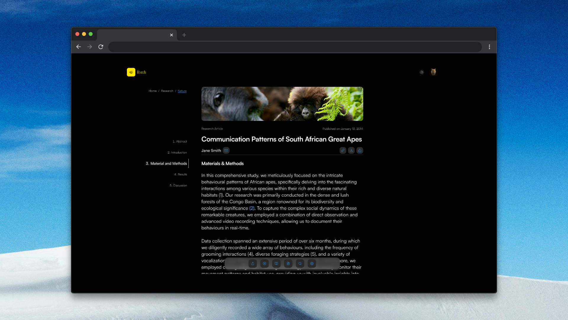 Research Article Redesign
